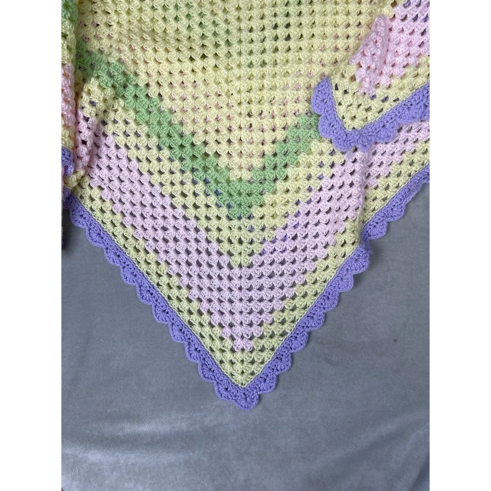 Handmade Crocheted Granny Square 45